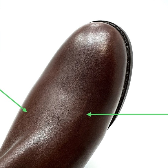 NEW Clarks Riding Boots Women’s Size 6 Brown Black Leather Tall Knee-High new - Picture 4 of 12